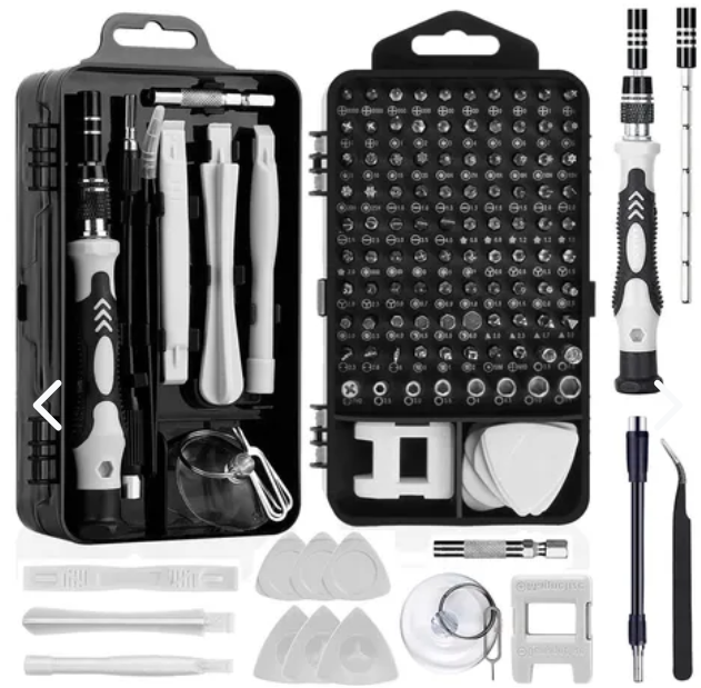 SET DE DESTORNILLADORES DE PRECISIÓN 115 EN 1 – MULTIFUNCIÓN Y PORTÁTIL