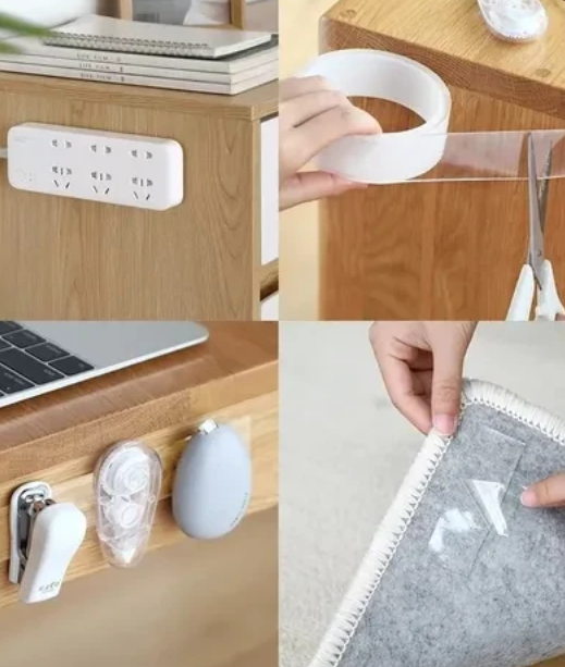 CINTA ADHESIVA DOBLE 3 METROS MAGICA